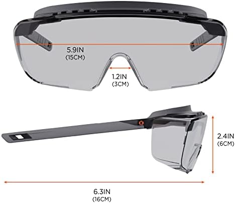 Ergodyne Skullerz OSMIN Safety Glasses, ANSI Z87.1 - Image 6