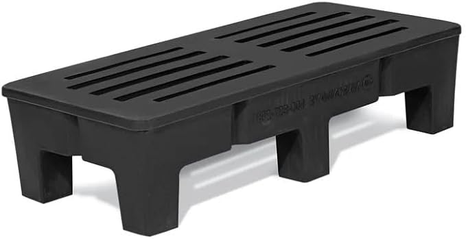 PolyMight Heavy-Duty Plastic Poly Dunnage Rack by SturdyEssentials