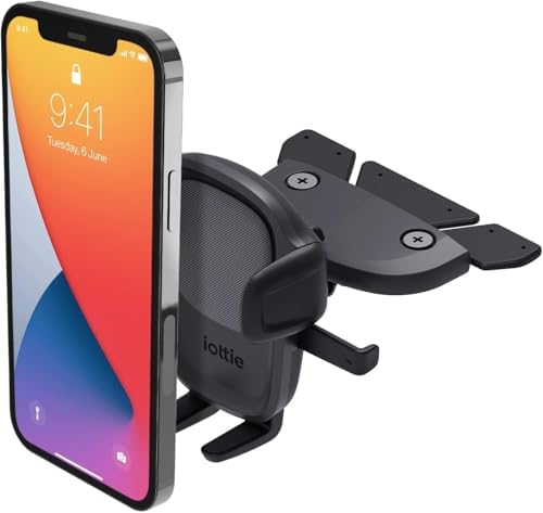 iOttie Easy One Touch Signature CD Slot Car Mount for Smartphone iPhone 18 by iOttie