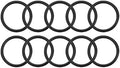 Nitrile Rubber O-Rings 32.9mm OD 25.8mm ID 3.55mm Width, Metric Sealing Gasket for Plumbing, Gas, Automotive and Faucet Repair, Pack of 10 by HUANLING