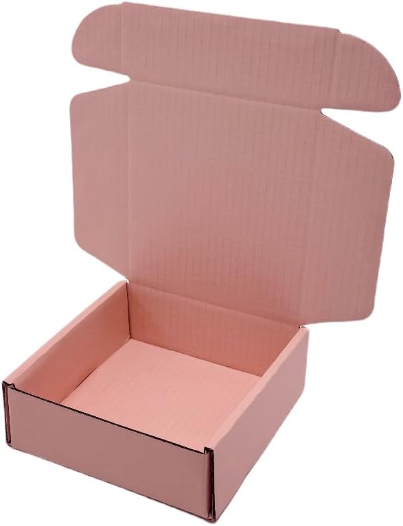 15 Pcs 6 x 6 x 2 inches Corrugated Cardboard Gift Boxes Recyclable Shipping - Image 5