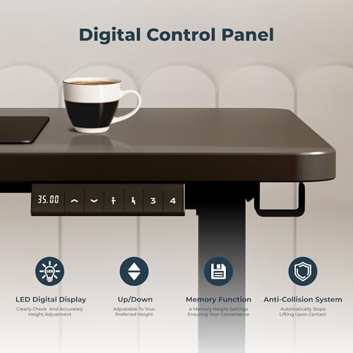 Adjustable Standing Desk for Home Office Computer Workstation - Image 5
