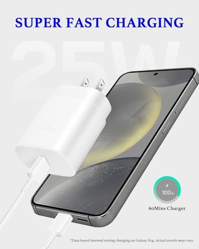 25W Type C Charger Fast Charging Long 10 ft Fast Charger USB C Cable - Image 3