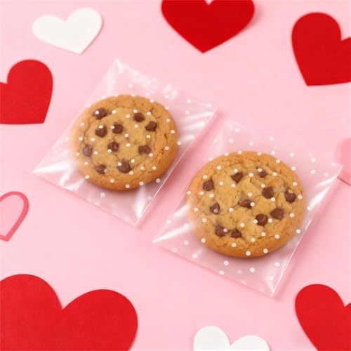 Morepack 4x6 Inch Cookie Bags Self Sealing Cellophane Bags 200 Pcs - Image 4