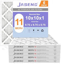 10x10x1 MERV 11 Air Filter, 6-Pack for Furnace HVAC by NewFilter