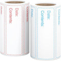 1"x3" Freezer Labels, 175/Roll, Write-On for Kitchen, Containers by Printholic