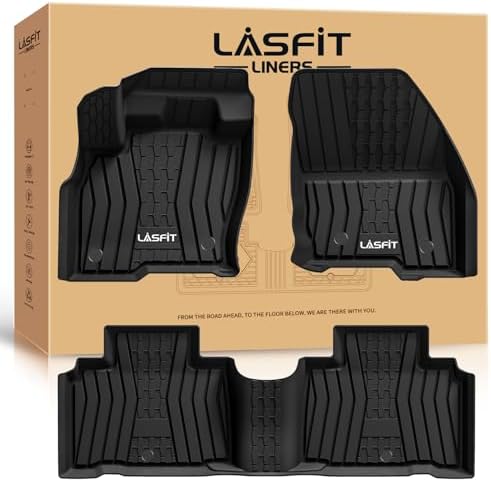 LASFIT Floor Mats for Lincoln Nautilus 2019-2023 Black by LASFIT