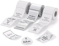 NIIMBOT Thermal Label Kit, Include 50×80mm, 50×80mm Clear, 50×50mm Round by NIIMBOT%C2%AE