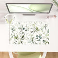 QIYI PU Leather Large Mouse Pad, Waterproof Desk Mat, 23.6" x 13.8", Leaves by QIYI