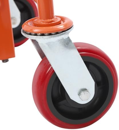 Manual Furniture and Crate Mover with Wheels Heavy Duty Furniture Movers Industrial Machinery Mover Packaging Furniture Moving Tool -1300 lbs Capacity, 11.8" Lift Height, Set of 2 - Image 3