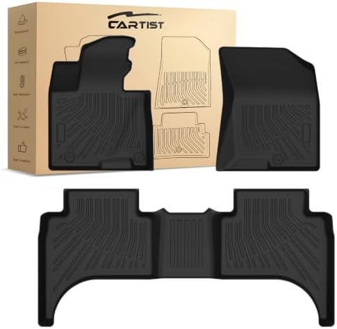 Santa Cruze Floor Mats - Car Mats for Hyundai Santa Cruze 2022-2026, All Weather Floor Mat for Santa Cruze Accessories, Heavy Duty Rubber Mats, Car Accessories by cartist