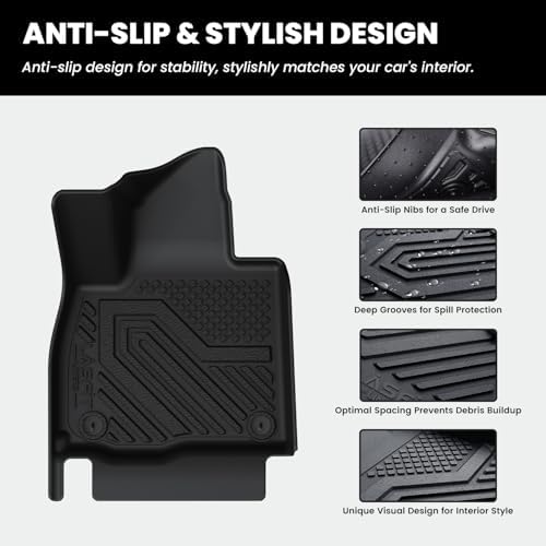 LASFIT Floor Mats for Hyundai Palisade Gas 2027 2026 (Not Fit Hybrid) - Image 4