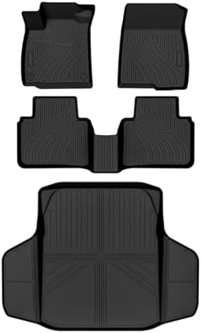 AUXKO All Weather Floor Mats Cargo Mat for Honda Accord 2018-2022 - Image 2