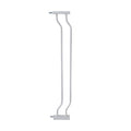 ALLAIBB Extra Wide Pressure Mount Baby Gate Auto Close White Metal Child Dog by ALLAIBB