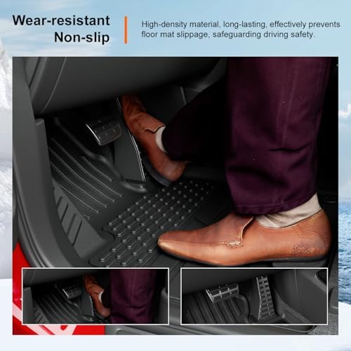 powoq Floor Mats Cargo Mat Compatible with 2020-2025 Kia Telluride - Image 4