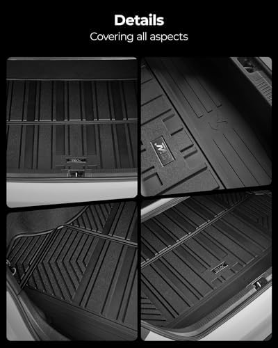 3W Cargo Mat for 2021-2026 Nissan Rogue S/SL/SV/Platinum (NOT for Sport) - Image 3