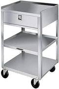Lakeside 466 Equipment Stand, Stainless Steel, 3 Shelves and 1 Drawer, 500 lb. Capacity (Fully Assembled) by Lakeside+Manufacturing%2C+Inc.