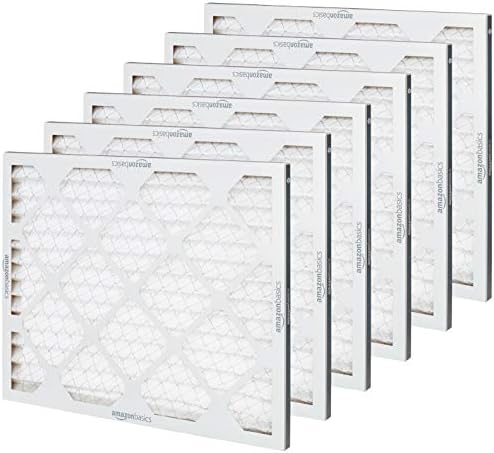 Amazon Basics 16x20x1 Air Filter 6-Pack, MERV 8 AC Furnace Filters, Allergen Control , Removes Dust, Lint and Pollen, Electrostatic (Actual Size: 15.75" x 19.75" x 0.75") - Image 3