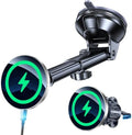 Coolpow 15W Magsafe Car Mount Charger Magnetic Phone Holders for Your Car by Coolpow