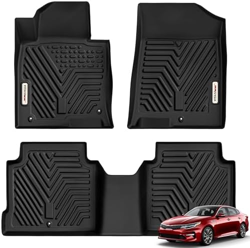 YITAMOTOR Floor Mats Fit Kia K5 2016-2020 Optima & Hyundai Sonata 2015-2019 by YITAMOTOR