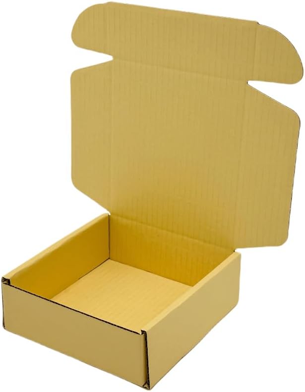 15 Pcs 4.7 x 4.7 x 1.6 Inches Mini Size Corrugated Cardboard Gift Boxes - Image 5