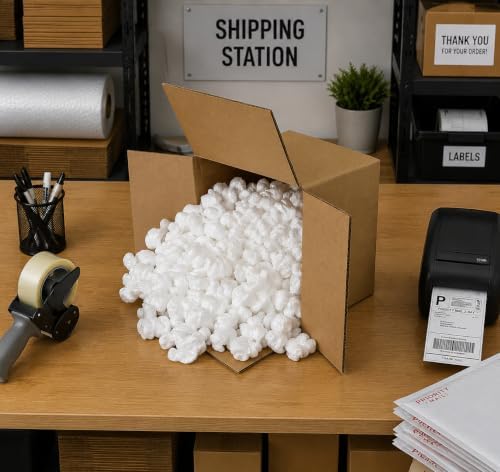 Corrugated Mail and Shipping Boxes, 6 x 6 x 4 inch, 25 pack - Image 5