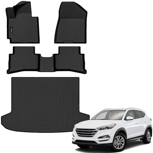 Auxko Floor Mats Cargo Mat for Hyundai Tucson 2016 2017 2018 by AUXKO