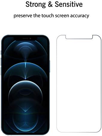 Ailun 3 Pack Screen Protector for iPhone 12 Pro Max, Tempered Glass - Image 5