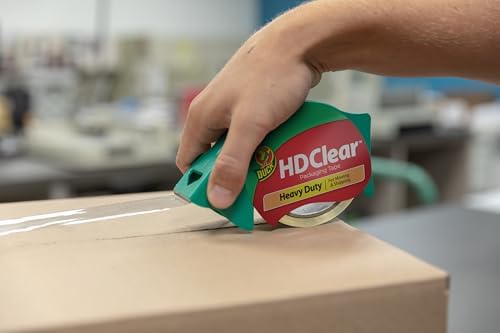 Duck HD Clear Packing Tape Refills-6 Rolls of Heavy Duty Shipping and Moving Packing Tape-Clear Strong Packaging-Tape for Boxes,Packing-and Moving Supplies-1.88 in. x 54.6 Yards (441962),(Pack of 6) - Image 6