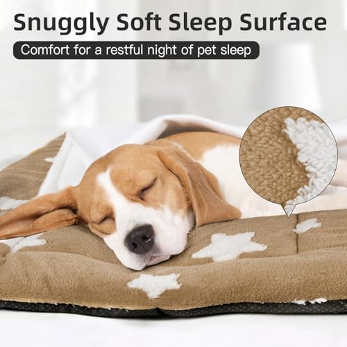 Mora Pets Dog Crate Pad Washable Puppy Dog Bed for Crate Flat Kennel Mat - Image 2