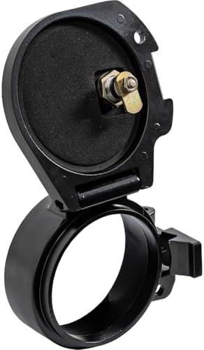 Buyers Products CC410, 4 Inch Locking Conduit Carrier Kit, Black Powder Coat Aluminum, Key Locking Door and End Cap, Drill-Free Mount, Fits 4" PVC, Adjustable Length Carrier for Trailers, Ladder Racks - Image 6