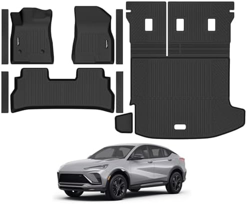 All Weather TPE Floor Mat Set for 2024 2025 2026 Chevy Trax by TongamaAllWeatherFloorMats