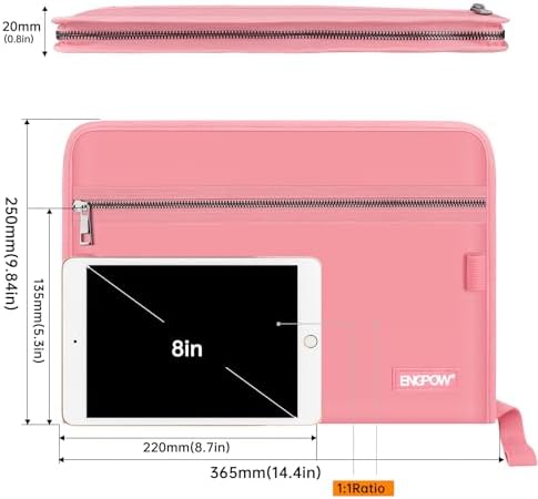 ENGPOW Expanding File Folder,Fireproof 13 Pockets Document Organizer Bag - Image 7