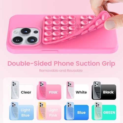 Klearlook 4PCS Silicone Double Sided Suction Cup Phone Case, Combination D - Image 4