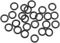 uxcell Nitrile Rubber O-Rings 15mm OD 10mm ID 2.5mm Width, Metric Nitrile Rubber Sealing Gasket for Automotive Machine Plumbing, Pack of 25 by uxcell