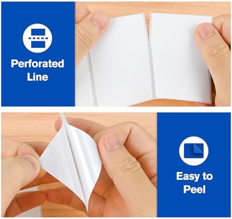 LLIKED 3"x2" Removable Labels 700 Thermal Labels with No Residue - Image 4