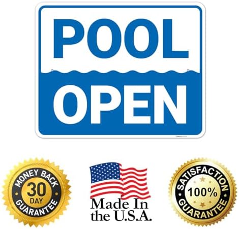 Pool Open Sign, - Image 5