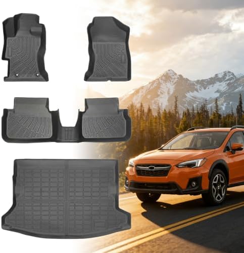Floor Mats for Subaru Crosstrek 2018-2021-2023(NOT Hybrid) by Vehiwell
