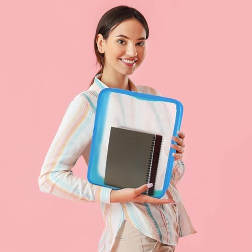 Shinylin 6 Pcs File Folder with Zipper 13x10.6 Waterproof, Vivid Color - Image 6