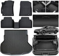 Floor Mats & Trunk Mat for 2025 2026 KIA K4 TPE All Weather Protection Car Floor Mats with Cargo Liners Odorless Anti-Slip Accessories-Black by Unknown