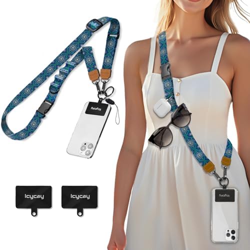 Icycay Phone Lanyard Crossbody Strap Neck Adjustable Teacher Women Boho by Icycay