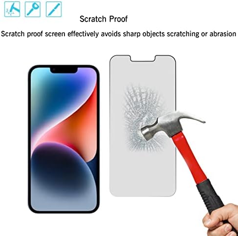 Ailun Privacy Screen Protector + Camera Lens Protector for iPhone 14 - Image 5