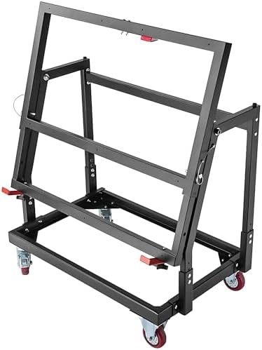 Rockler Material Mate Panel Cart & Mobile Shop Stand with 4" Casters - Image 4