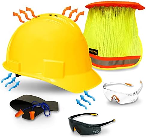 KwikSafety - Charlotte, NC - Hard Hats [Full Brim, Cap Style, Climbing Style] Type 1, Class C ANSI OSHA by KwikSafety
