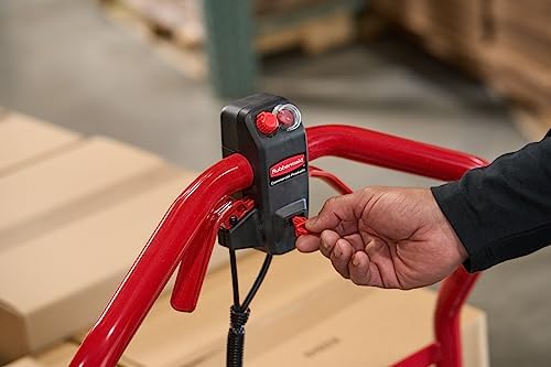 Rubbermaid Commercial Products Platform Truck Motorized Kit, Large Size, 30"x60", for Moving Heavy Loads in Industrial/Commercial/Warehouse Environments - Image 6