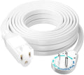 Maximm 20Ft Extension Cord, 14/3 AWG, 360° Rotating Flat Plug, 1-Outlet, UL by MaximmCable
