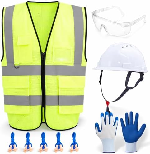 Cuffbow 9 Pcs Personal Protective Equipment (Ppe) Safety Kit by Cuffbow