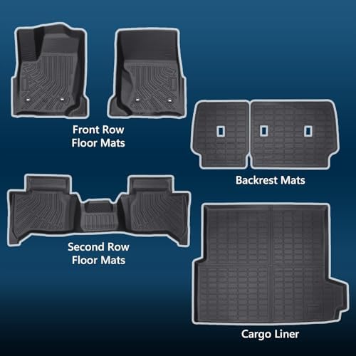Floor Mats for Toyota 4Runner 2025 2026(Only Hybrid) 5 Seats - Image 6