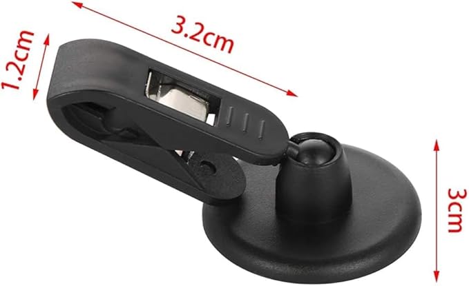 KENANLAN 2Pcs Car Note Pad Holder, Car Notepad Clip, Car Ticket Holder Sucker - Image 7