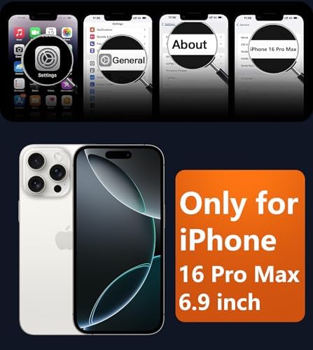 FNTCASE for iPhone 16 Pro Max Case, Fit for Magsafe, Translucent Matte Back - Image 2